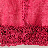 Vintage Suede Patchwork Jacket