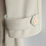 Vintage Wool & Fur Long Coat