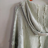 Thermal Knit Hooded Top