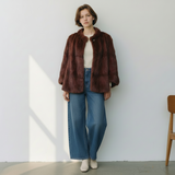 Vintage Mink Fur Cape