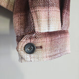 FOR THE REPUBLIC Cropped Plaid Shacket