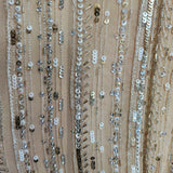 Vintage NAEEM KHAN Silk Beaded Gown