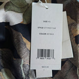 VINCE Lisianthus Tie Front Satin Shirt Dress