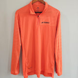 ADIDAS Men's Terrex Multi Half-Zip Running Tee
