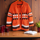 Vintage 'Grandpa' Cardigan Sweater