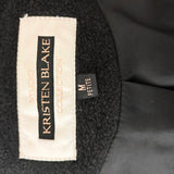 Vintage Hooded Wool Coat