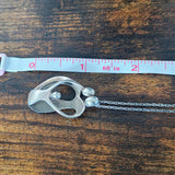 CAROLYN POLLACK "Family" Pendant Necklace