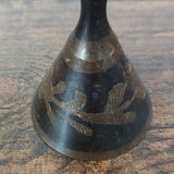 Vintage Etched Brass Coffee Set