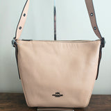 COACH Leather Dufflette Bag