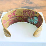 Vintage Brass Cuff Bracelet