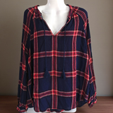 LUCKY BRAND Peasant Blouse
