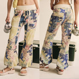 FREE PEOPLE Cool Climber Printed Pants