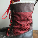 COACH Laura Duck Boots