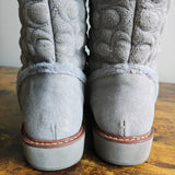 COACH Suede Ivy Boots