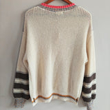 Ribbon Knit Sweater