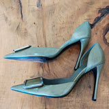 Vintage PRADA Patent Leather d'Orsay Pumps