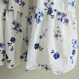 WAYF Wisteria Floral Tiered Midi Dress