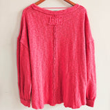 FREE PEOPLE  We The Free Double Time Top