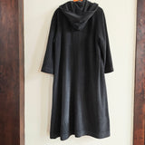 Vintage Hooded Wool Coat