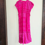 JOHNNY WAS Eyelet Kimono Dress