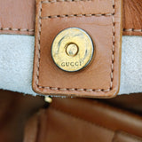 GUCCI Suede Bag w/Pouch