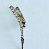 Sterling Silver CZ Drop Earrings