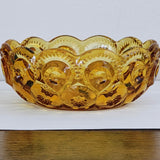 Vintage L.E. Smith "Moon and Stars" Glass Bowl