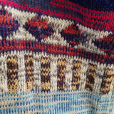 Vintage Belted Wrap Cardigan Sweater