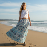 SOFT SURROUNDINGS Alexandria Embroidered Skirt