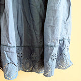 AMERICAN EAGLE Bella Smocked Midi Dress