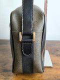 Vintage FENDI Pequin Stripe Crossbody Camera Bag