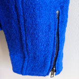 TAHARI Boiled Wool Moto Jacket