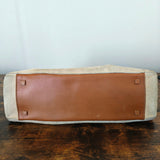 GUCCI Suede Bag w/Pouch