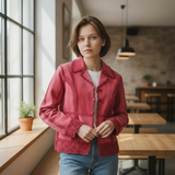 Vintage Suede Patchwork Jacket