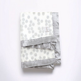 LITTLE GIRAFFE Confetti Satin Trim Blanket