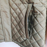 TED BAKER Men's Finnich Diamond Quilt Funnel Jacket