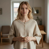 Short Sleeve Oversized Cardigan Sweater