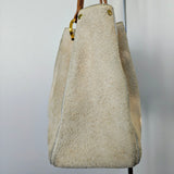 GUCCI Suede Bag w/Pouch