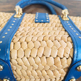 MICHAEL KORS Santorini Raffia Tote Bag