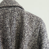 CALVIN KLEIN Tweed Trench Coat