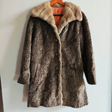 Vintage Faux Persian Lamb Coat