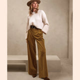 BANANA REPUBLIC Rivoli Pleated Wide Leg Pants