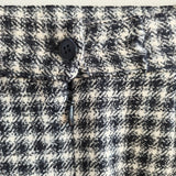 Vintage CHRISTIAN DIOR Tweed Houndstooth Pencil Skirt