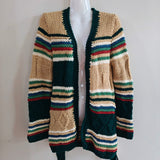 Vintage Dead Stock Chunky Cardigan Sweater