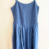 AMERICAN EAGLE Bella Smocked Midi Dress