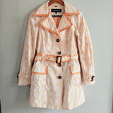 STEVE MADDEN Patterned Trench Coat
