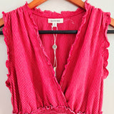 MAX STUDIO Smocked Striped Dress