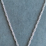 Diamond Teardrop Pendant Necklace