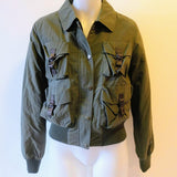 VINCE Military Bomber Jacket