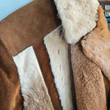 Vintage "Jim Morrison" Kangaroo Fur Jacket
